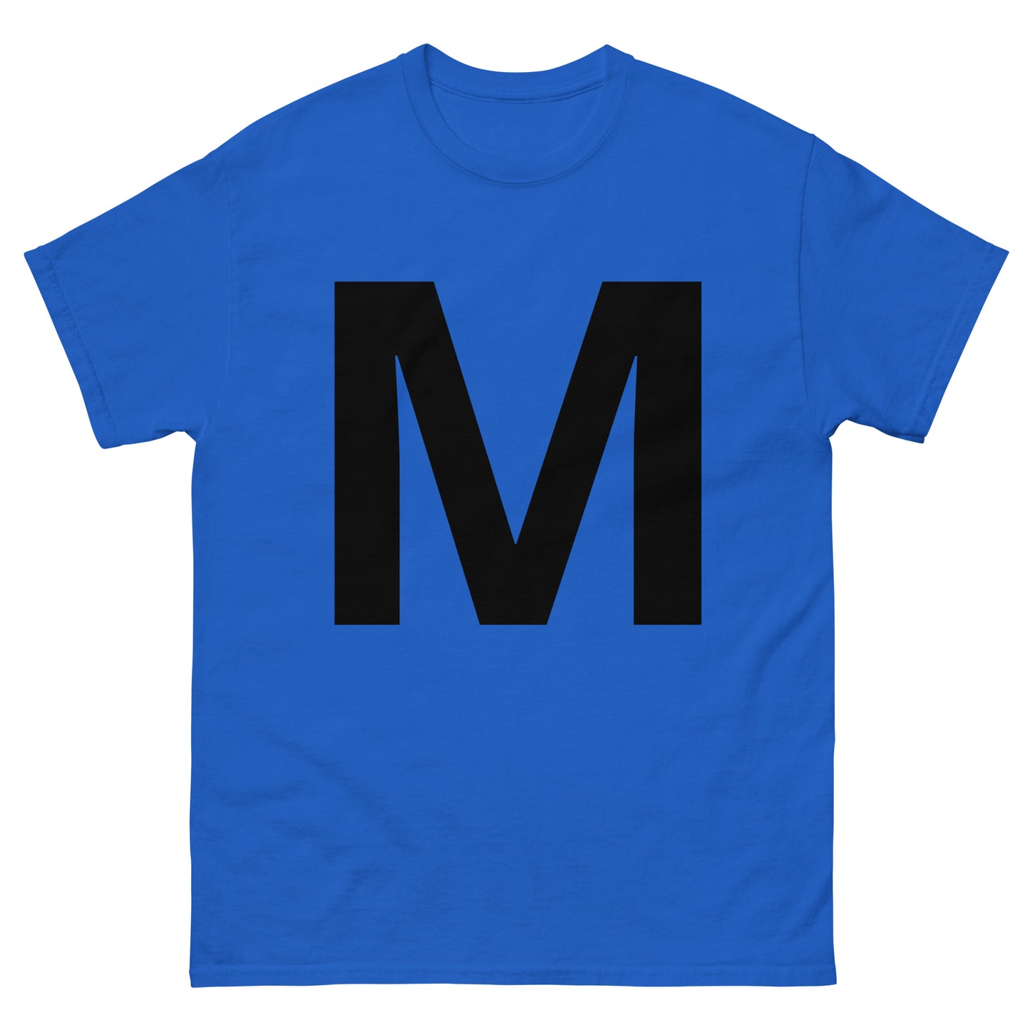 "M letter BL" Men's classic tee