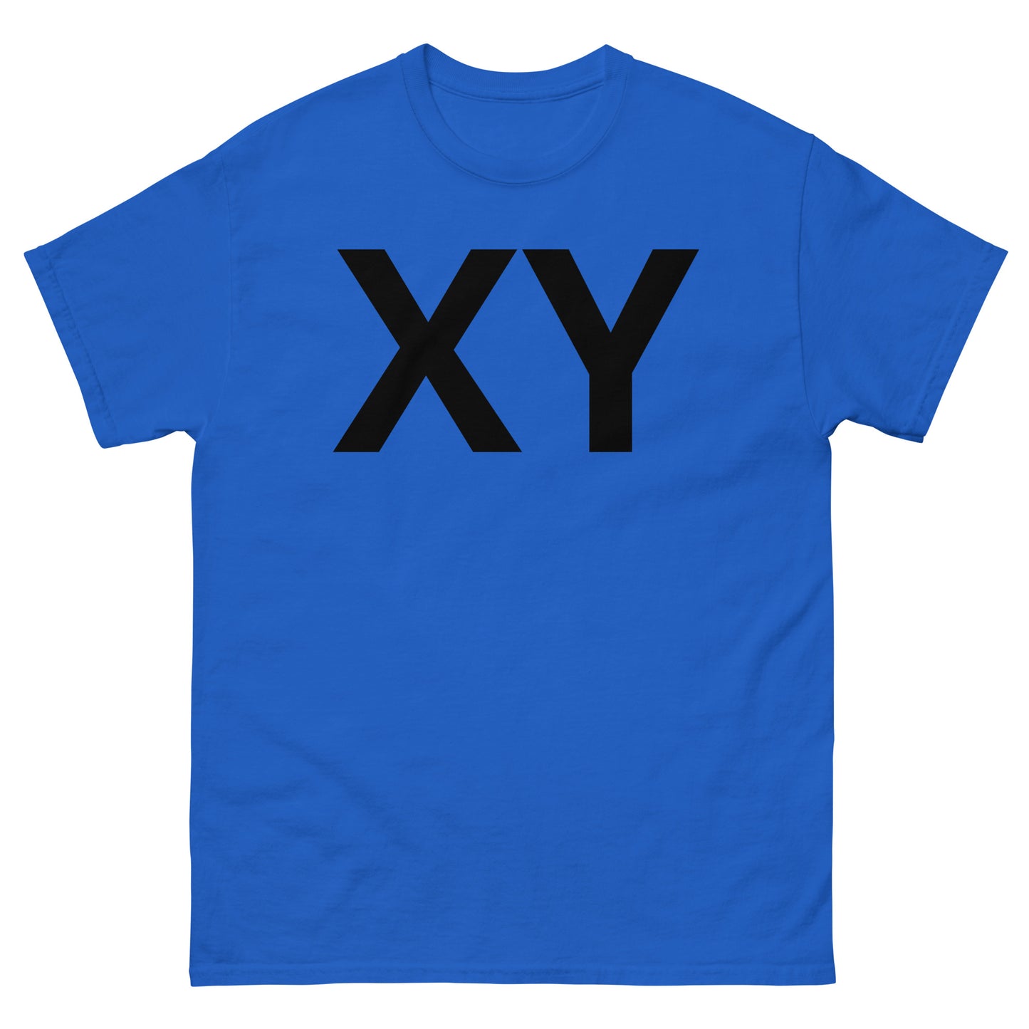 "XY BL" Men's classic tee