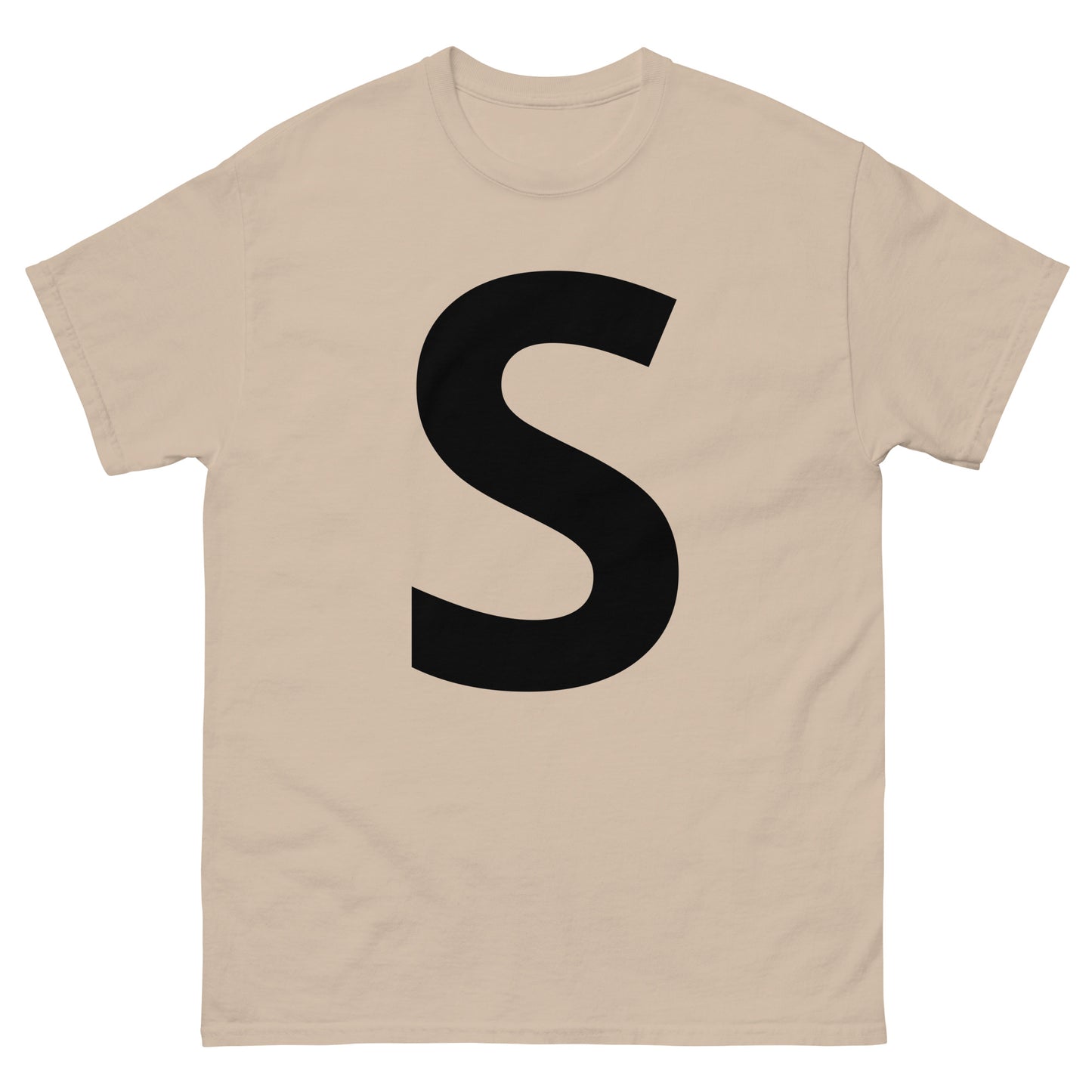 "S letter BL" Men's classic tee