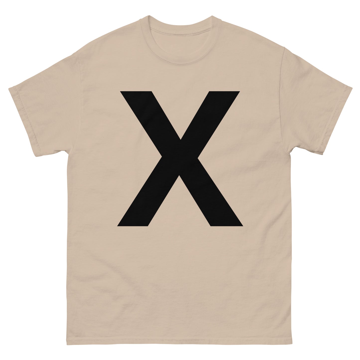 "X letter BL" Men's classic tee