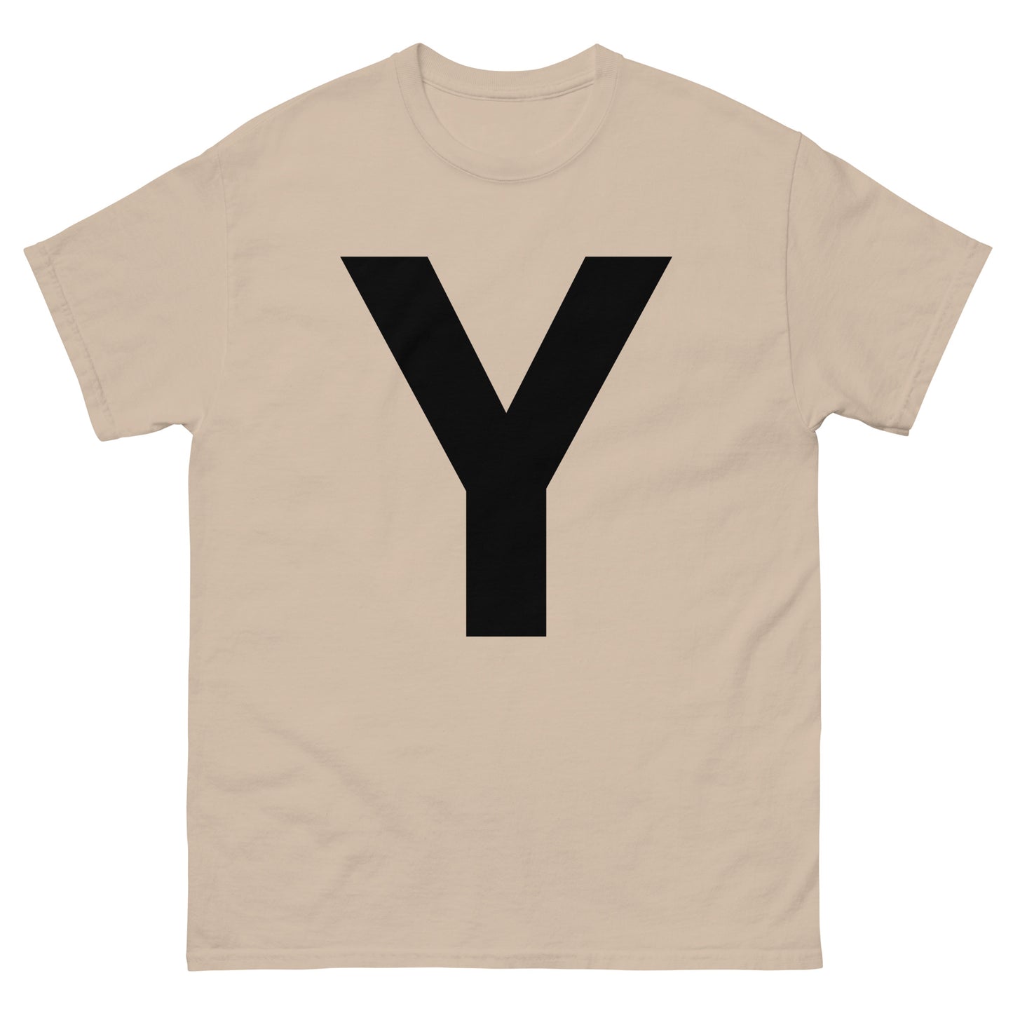 "Y letter BL" Men's classic tee