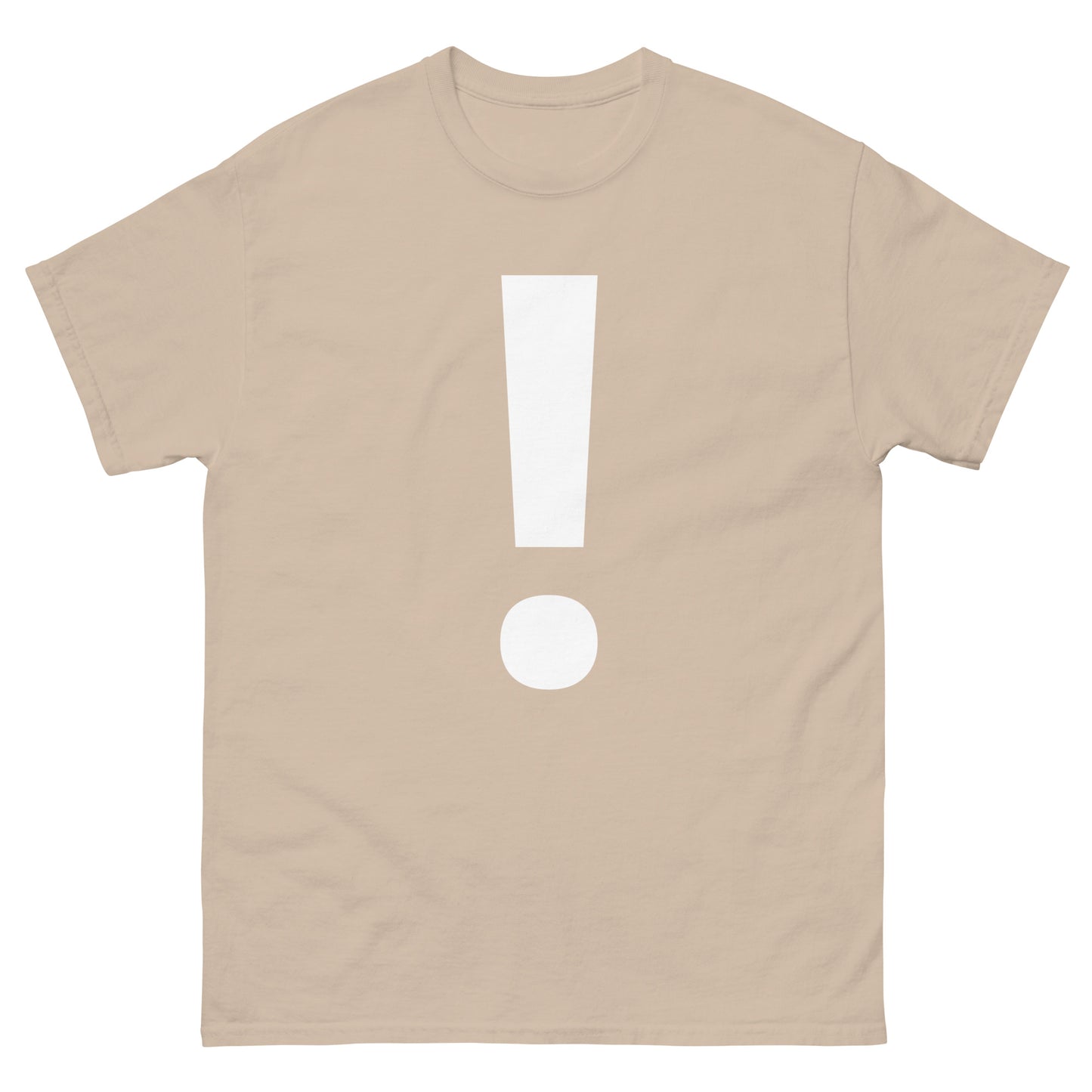 "Exclamation symbol WL" Men's classic tee