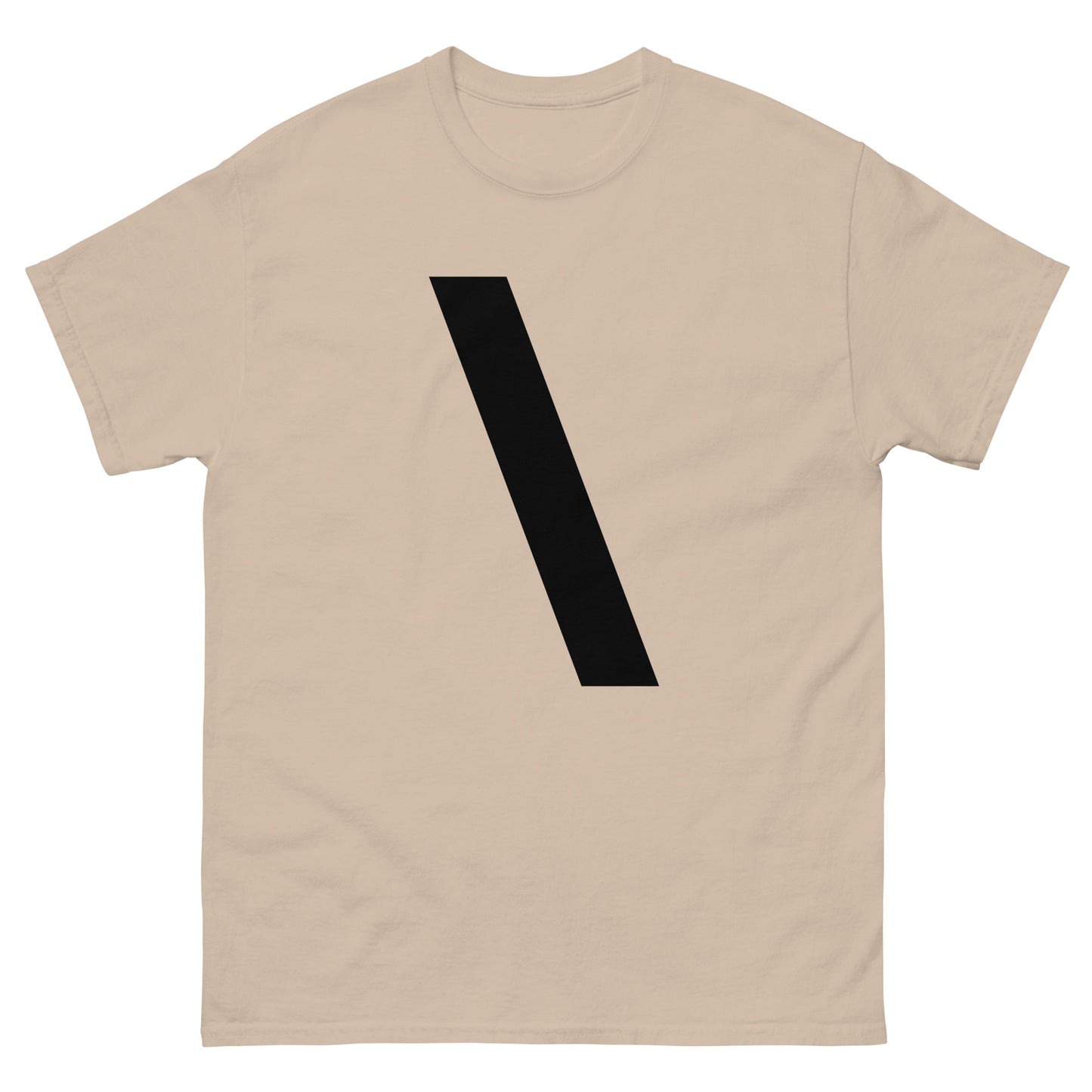 "Backslash symbol BL" Men's classic tee