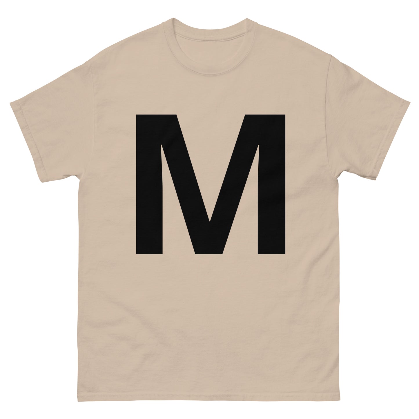 "M letter BL" Men's classic tee