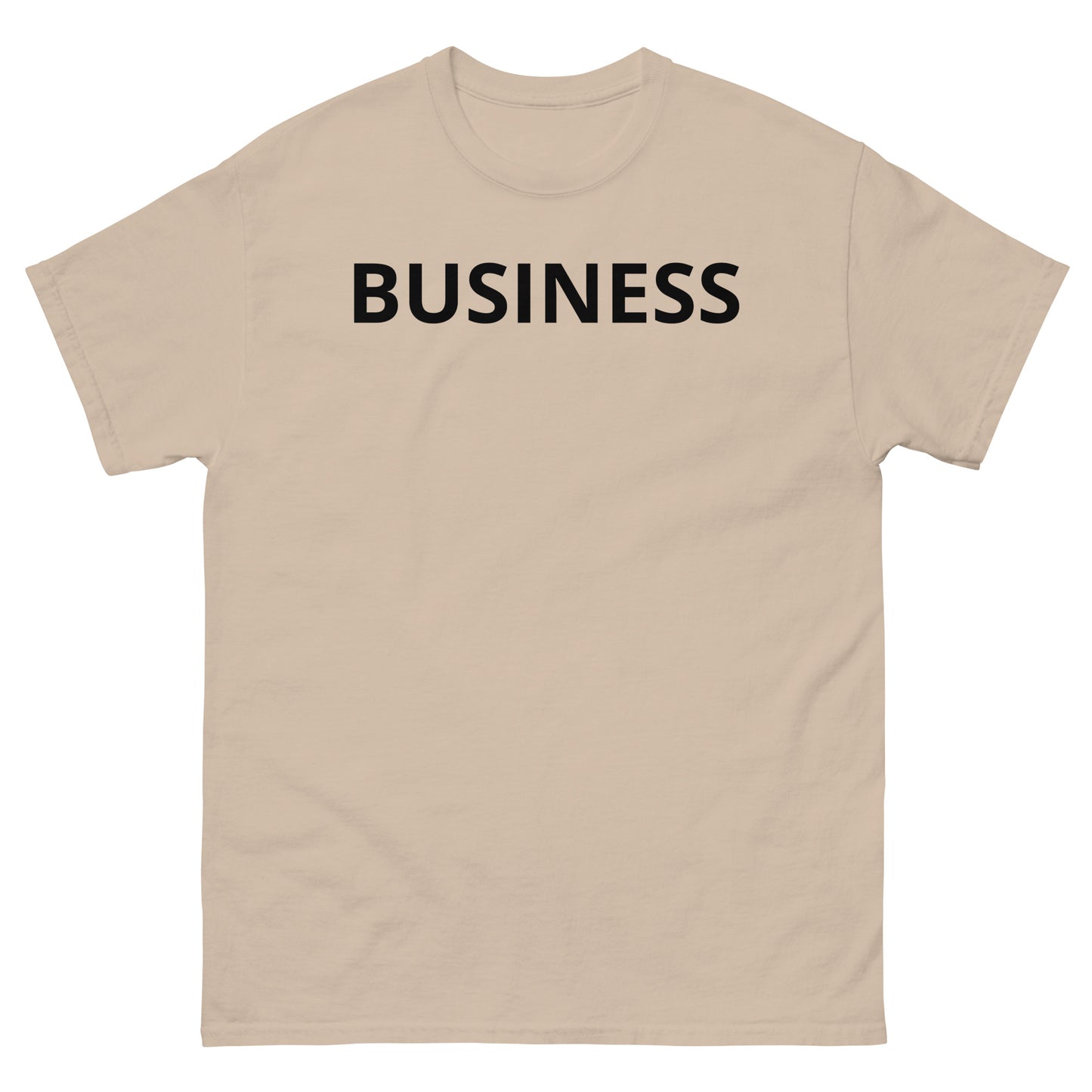 "BUSINESS at the front, PARTY at the back BL" Men's classic tee