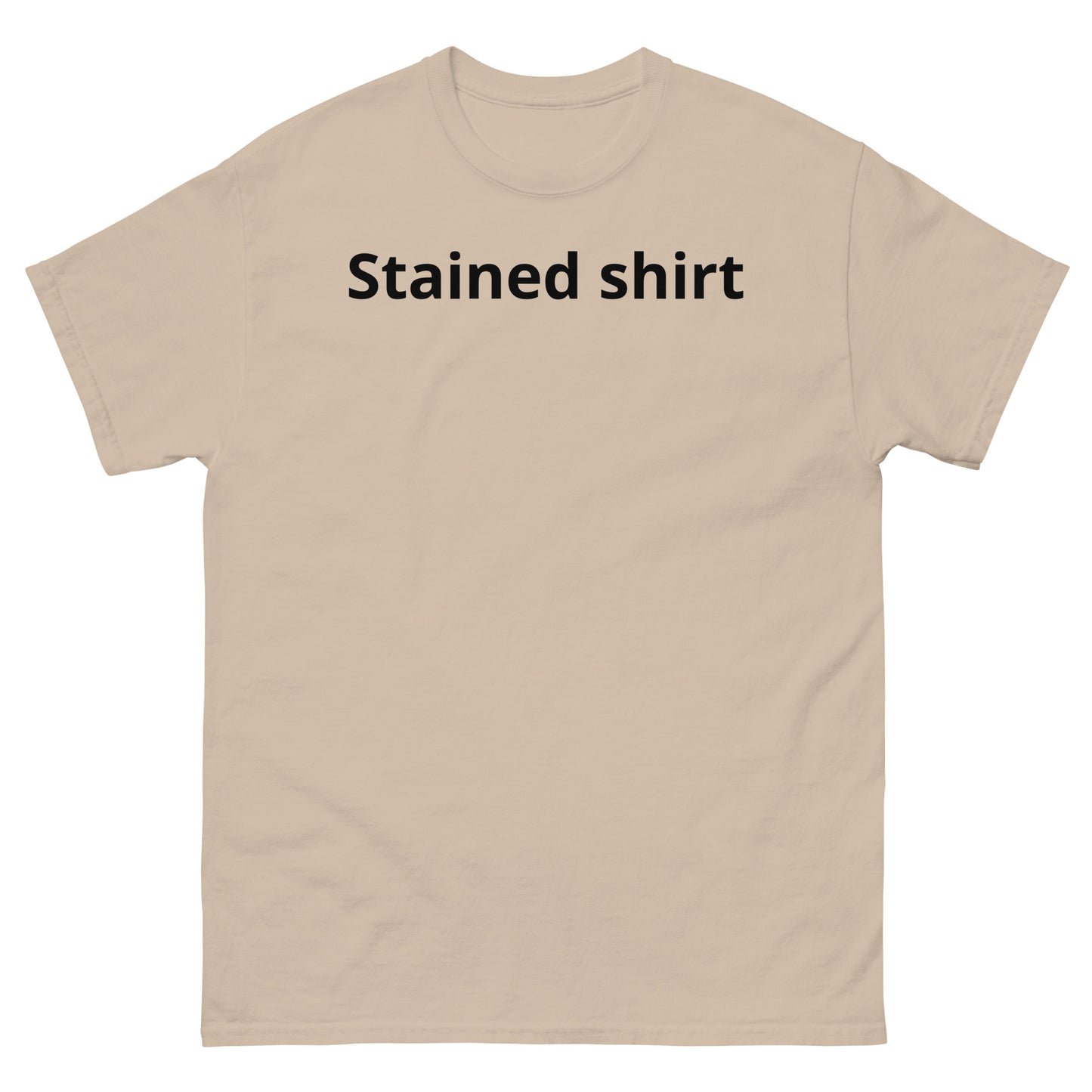 "Stained shirt BL" Men's classic tee