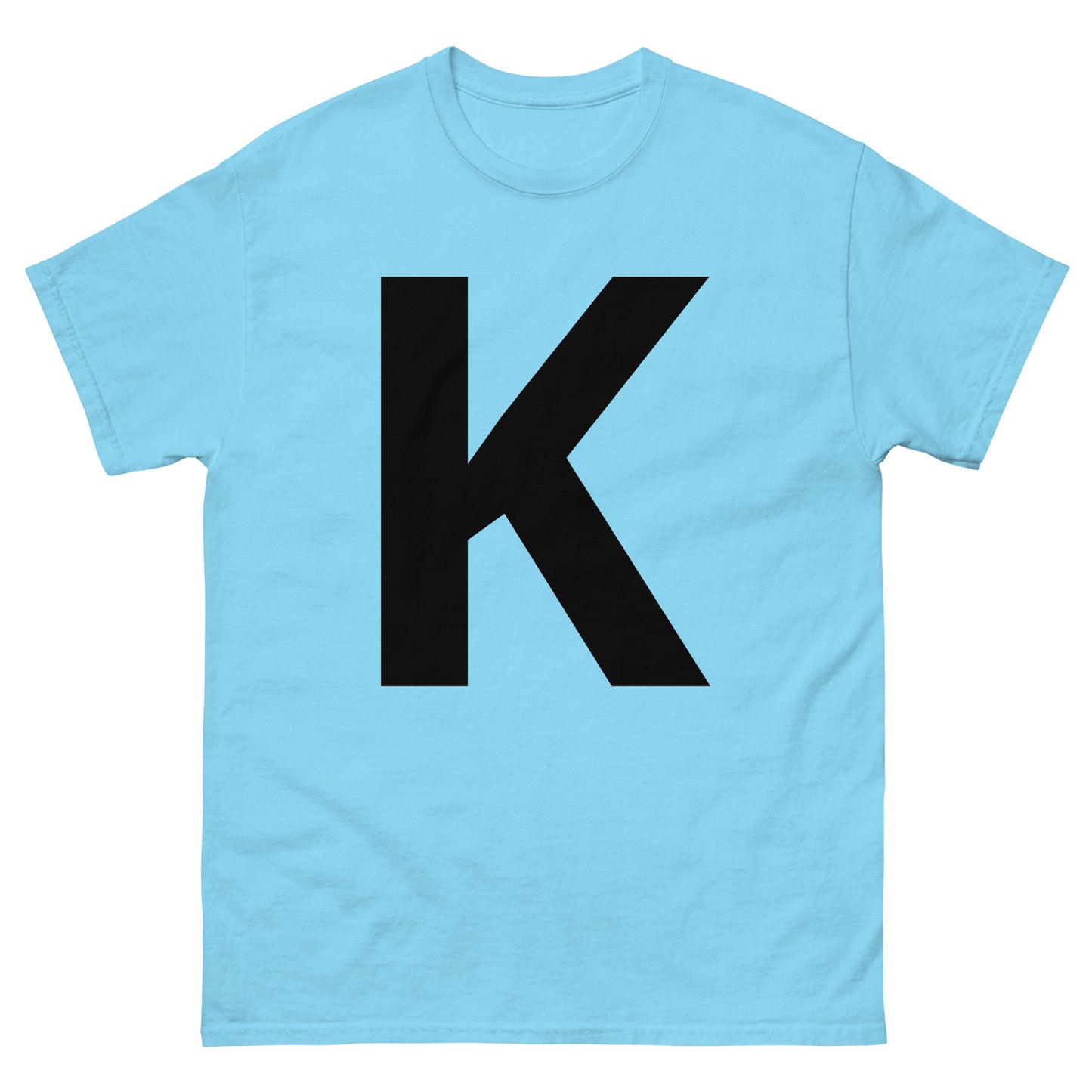 "K letter BL" Men's classic tee