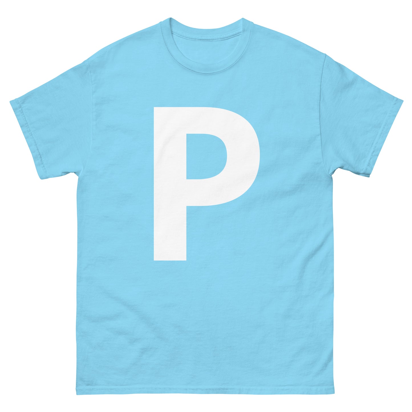 "P letter WL" Men's classic tee