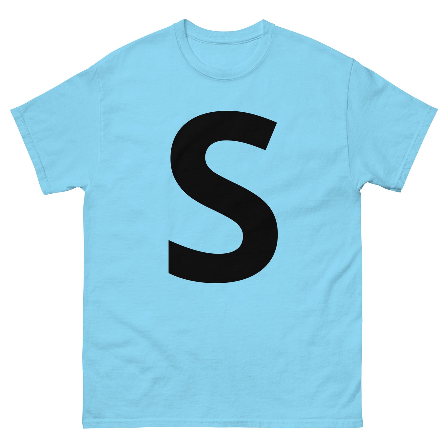 "S letter BL" Men's classic tee