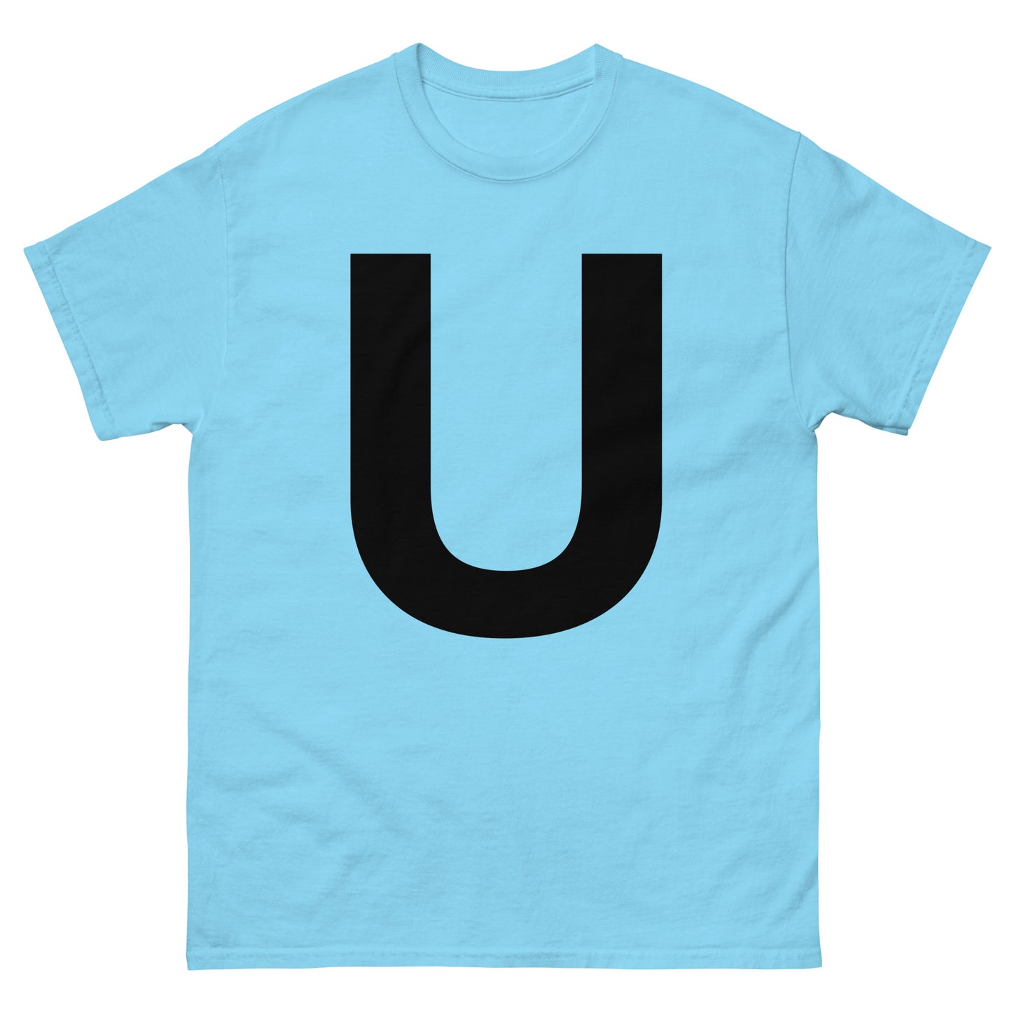 "U letter BL" Men's classic tee