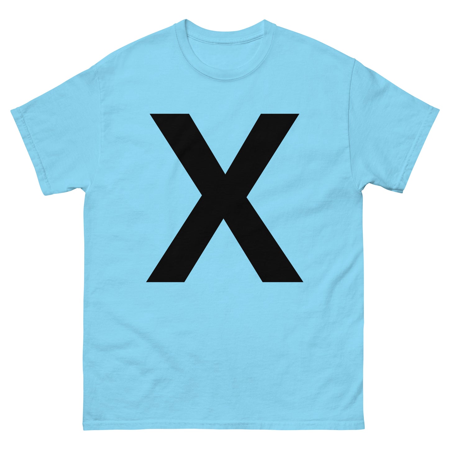 "X letter BL" Men's classic tee