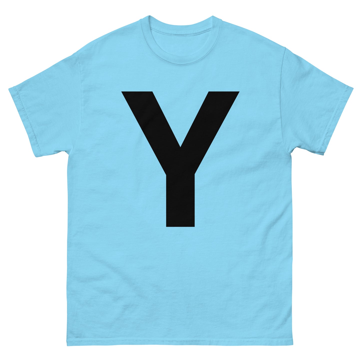 "Y letter BL" Men's classic tee