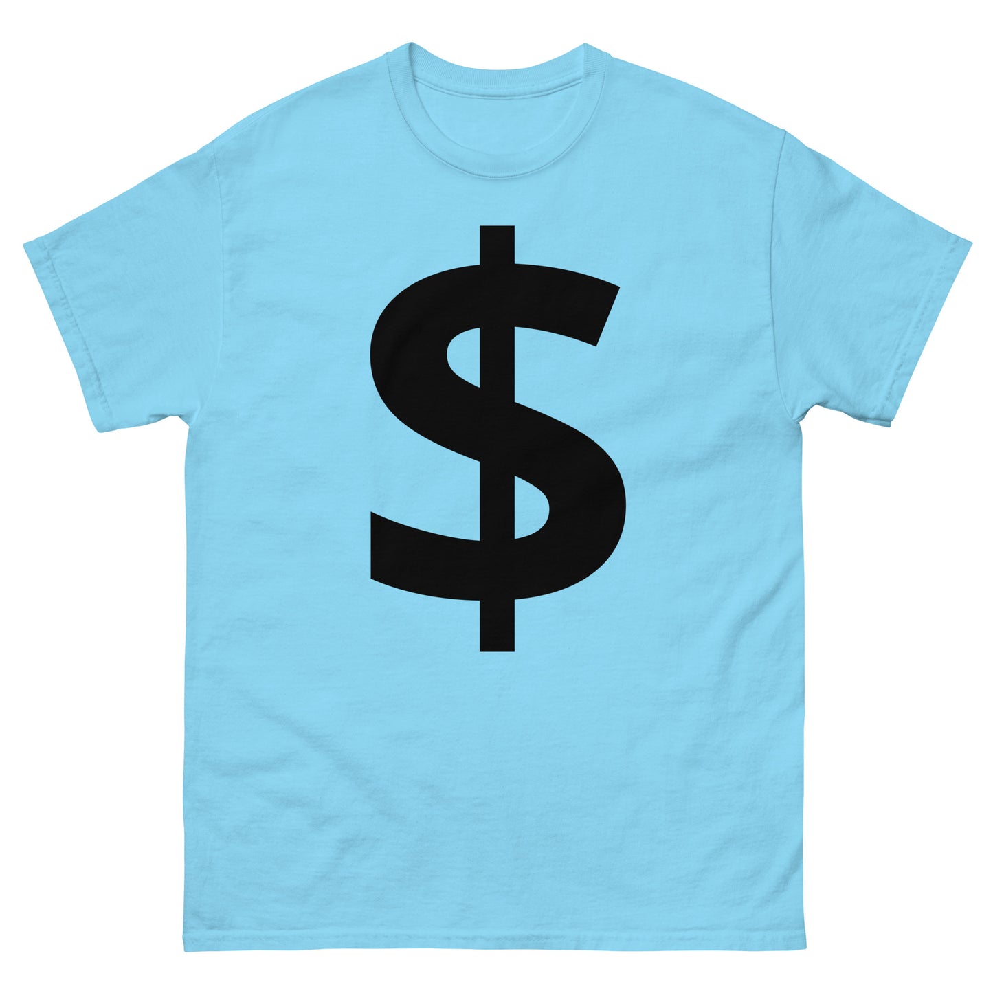 "Dollar symbol BL" Men's classic tee