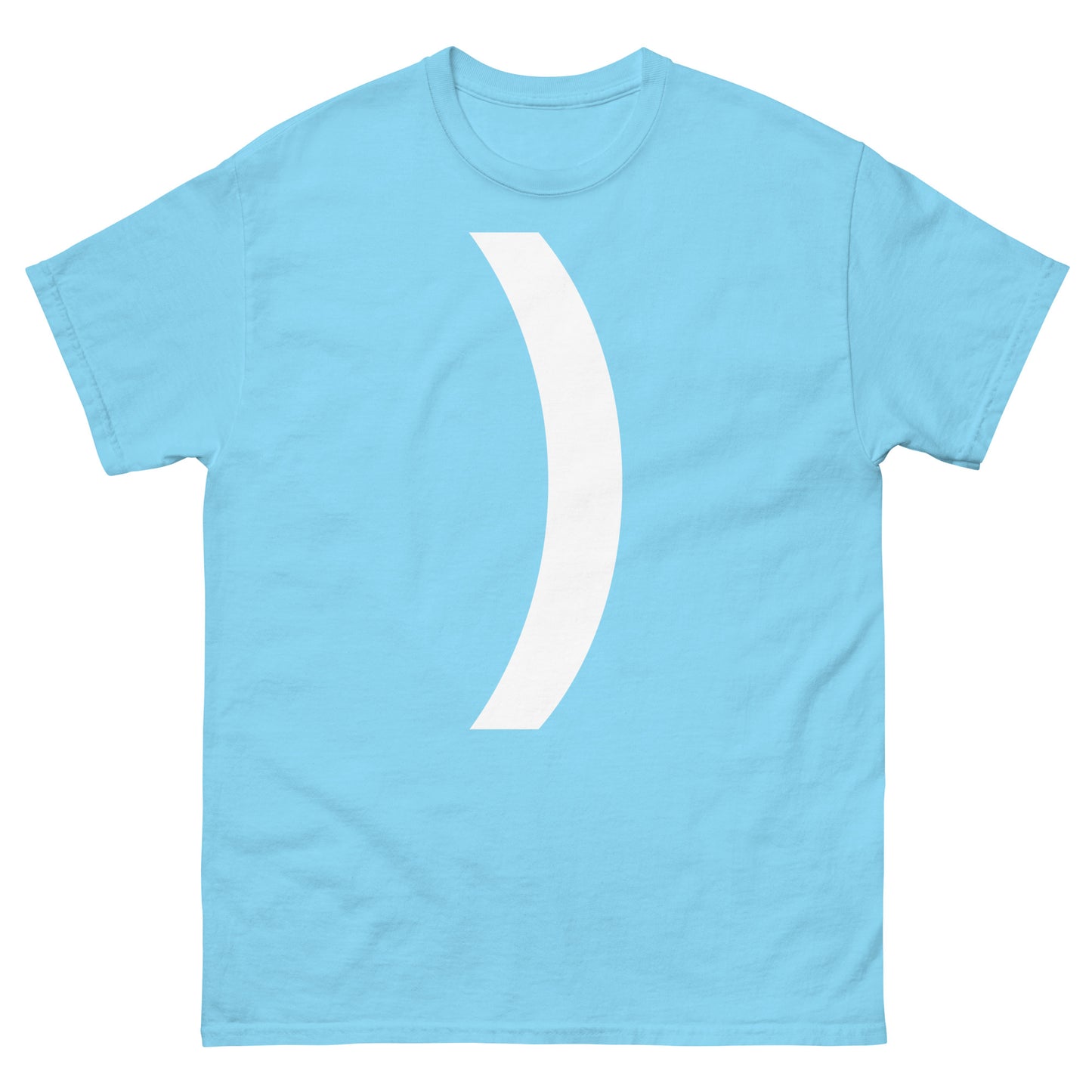 "Right parenthesis symbol WL" Men's classic tee