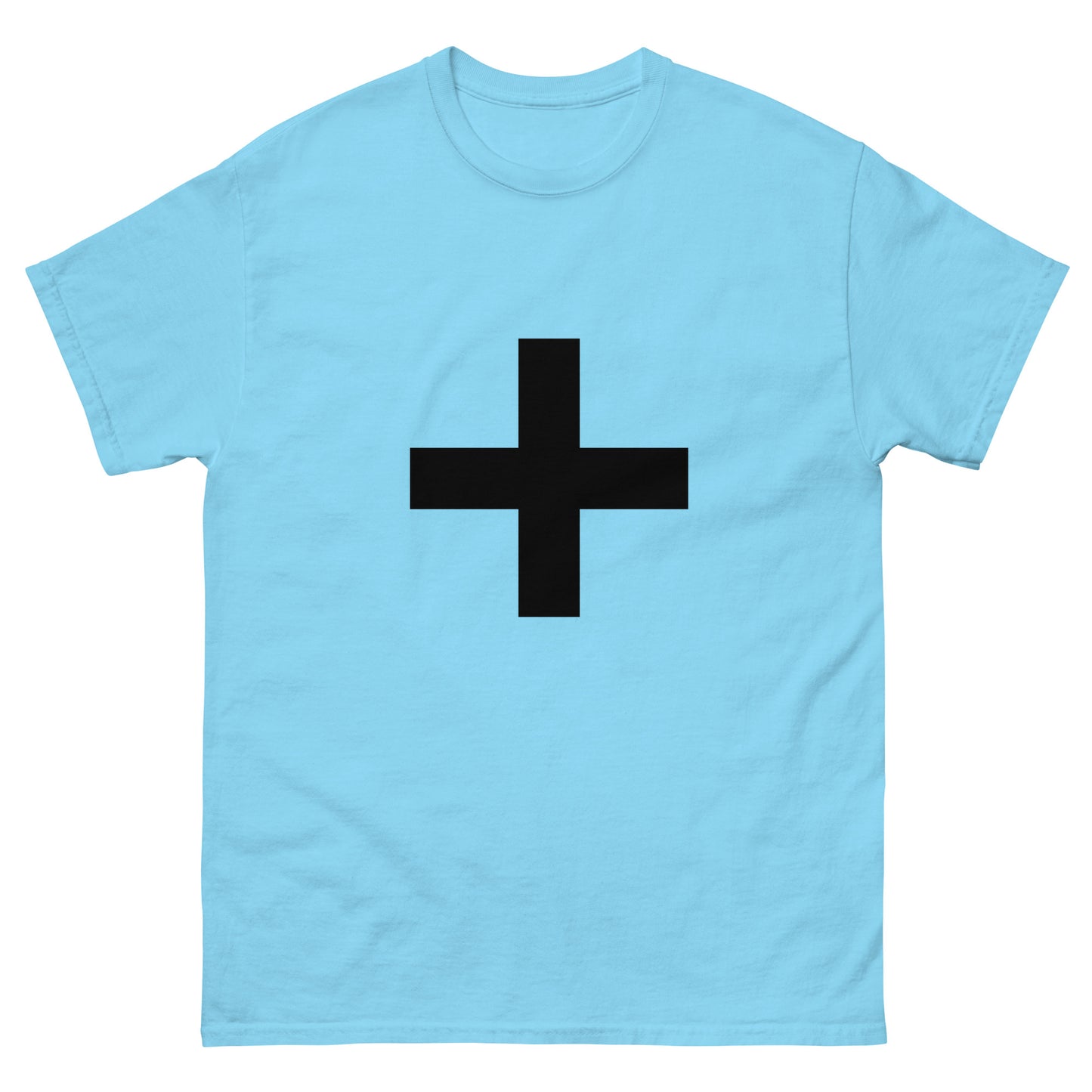 "Plus symbol BL" Men's classic tee