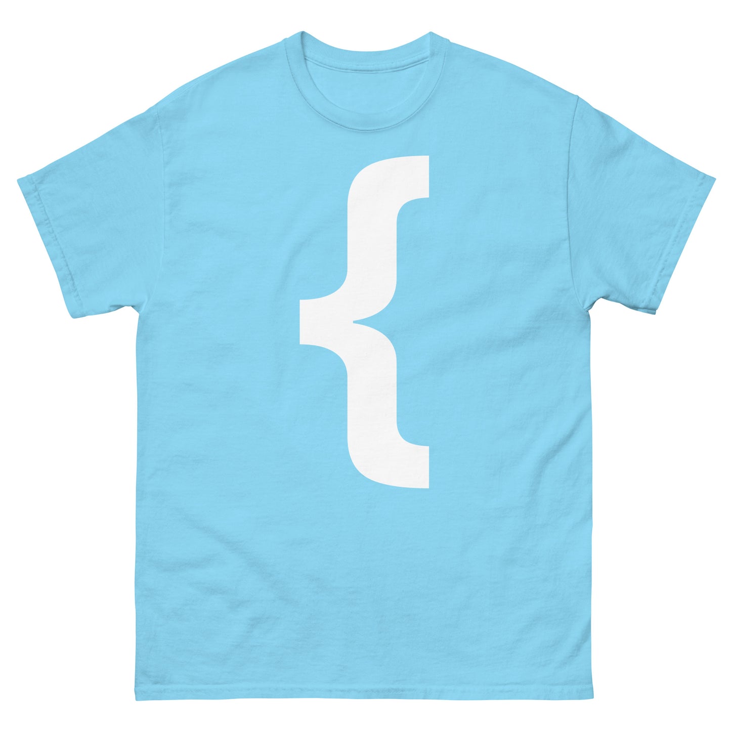 "Left curly brace symbol WL" Men's classic tee