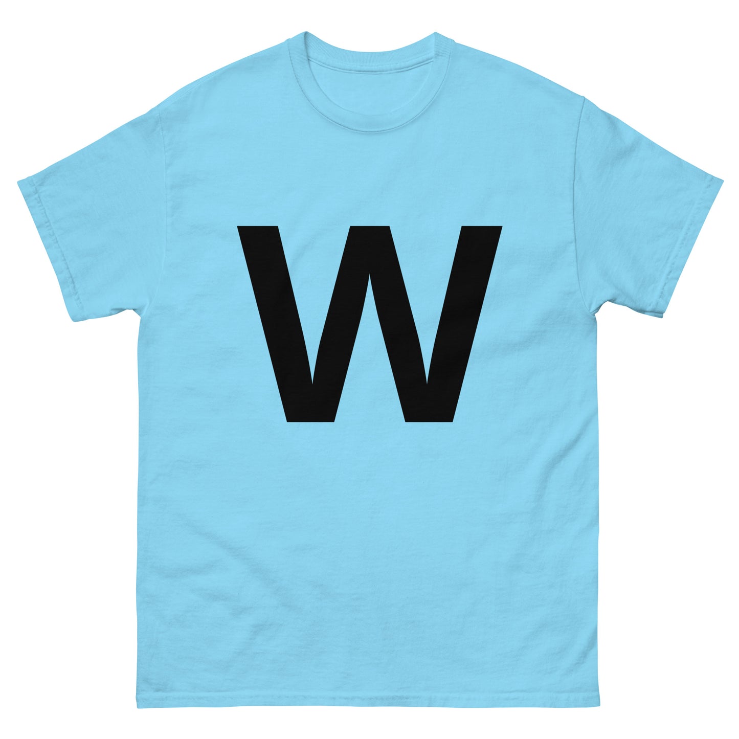 "W letter BL" Men's classic tee