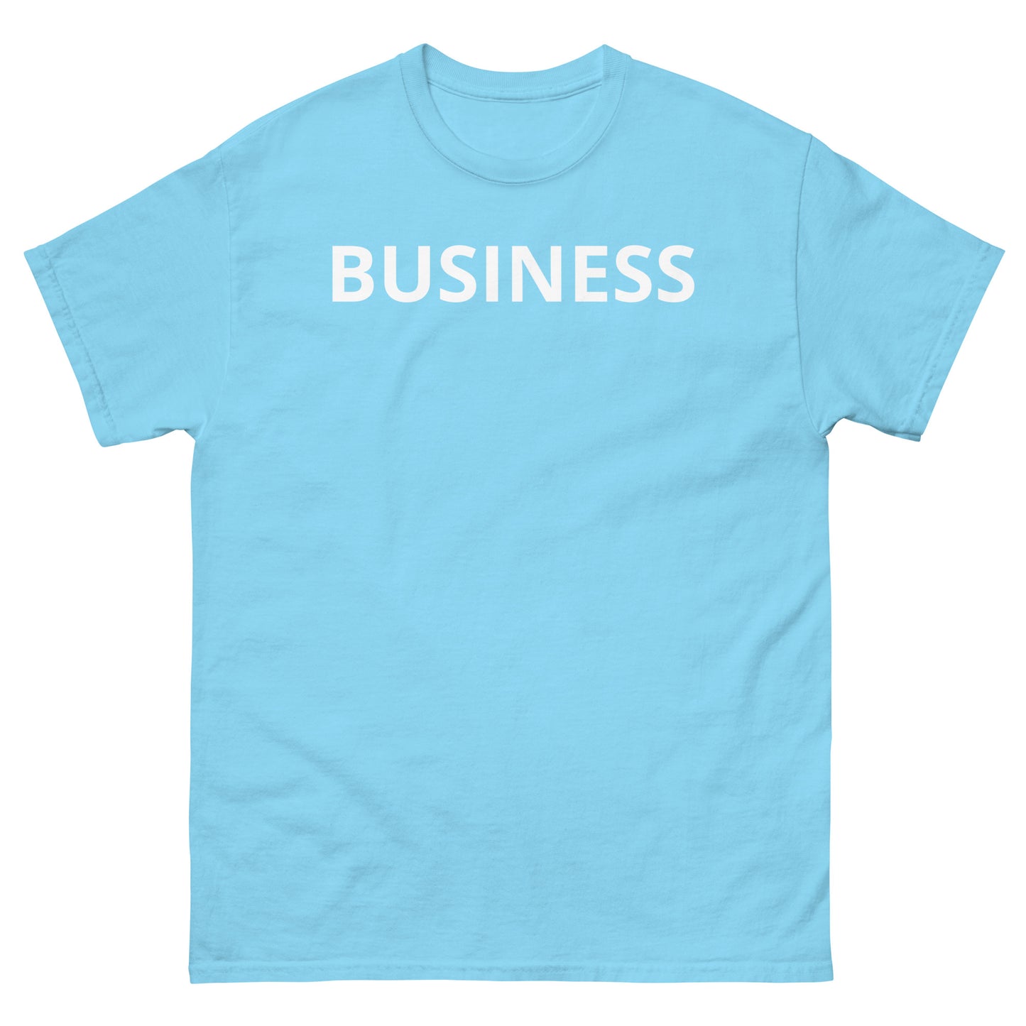 "BUSINESS in the front, PARTY at the back WL" Men's classic tee