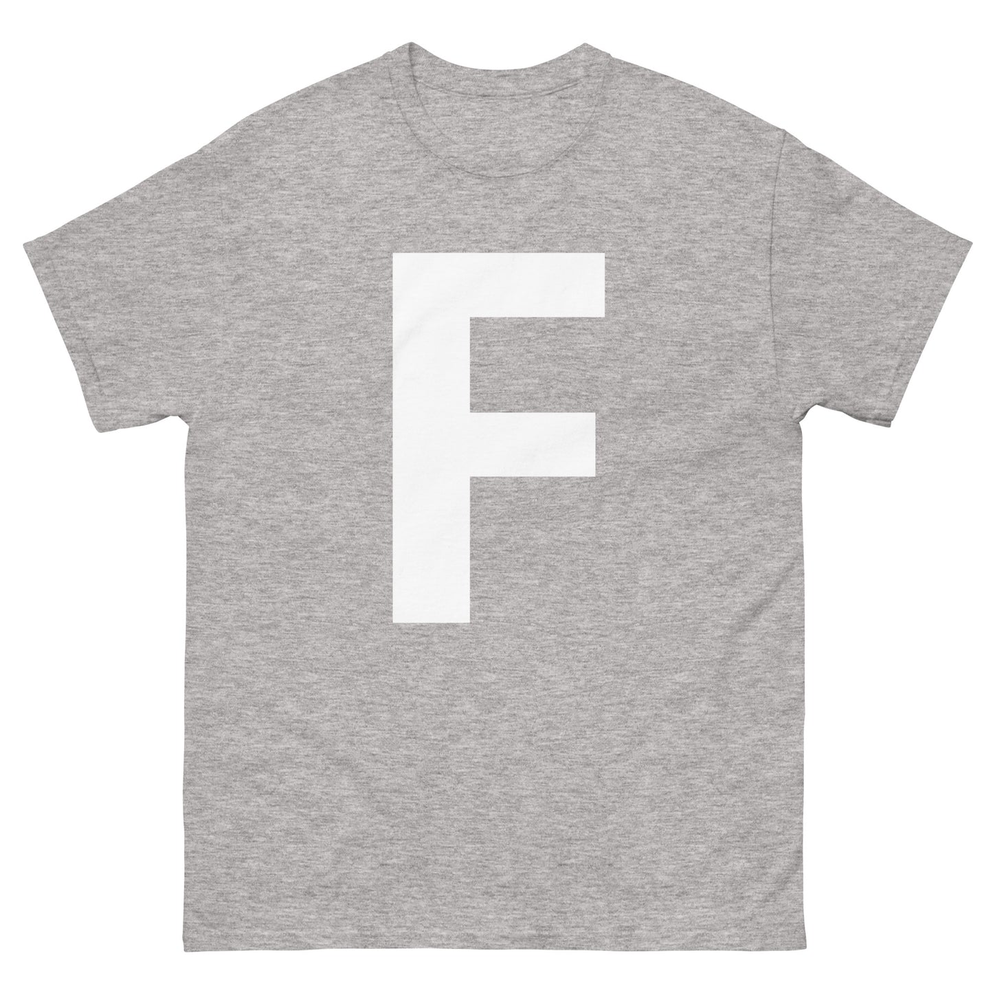 "F letter WL" Men's classic tee