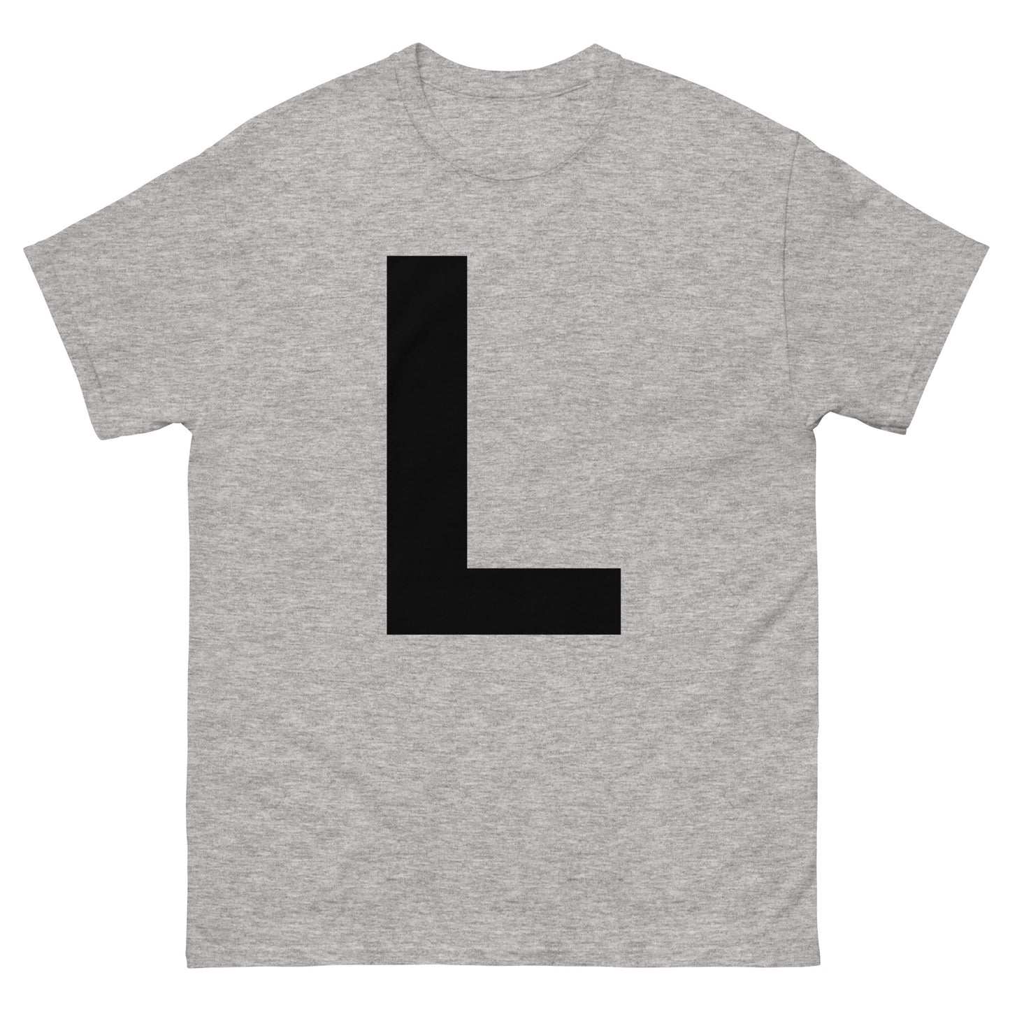 "L letter BL" Men's classic tee