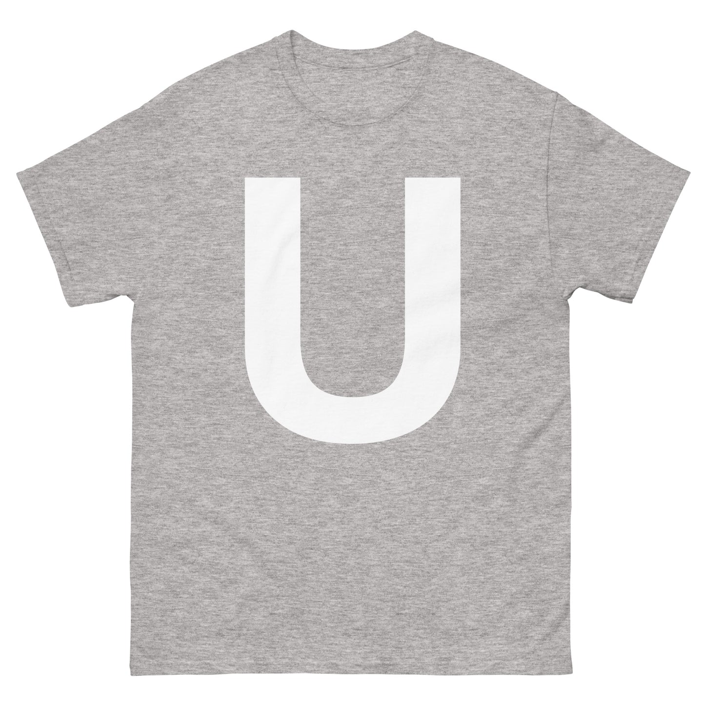 "U letter WL" Men's classic tee