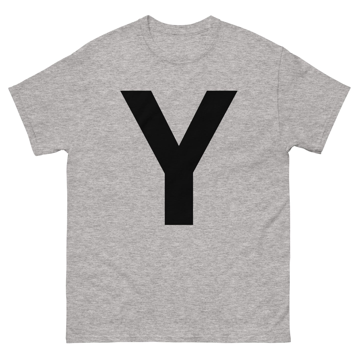 "Y letter BL" Men's classic tee