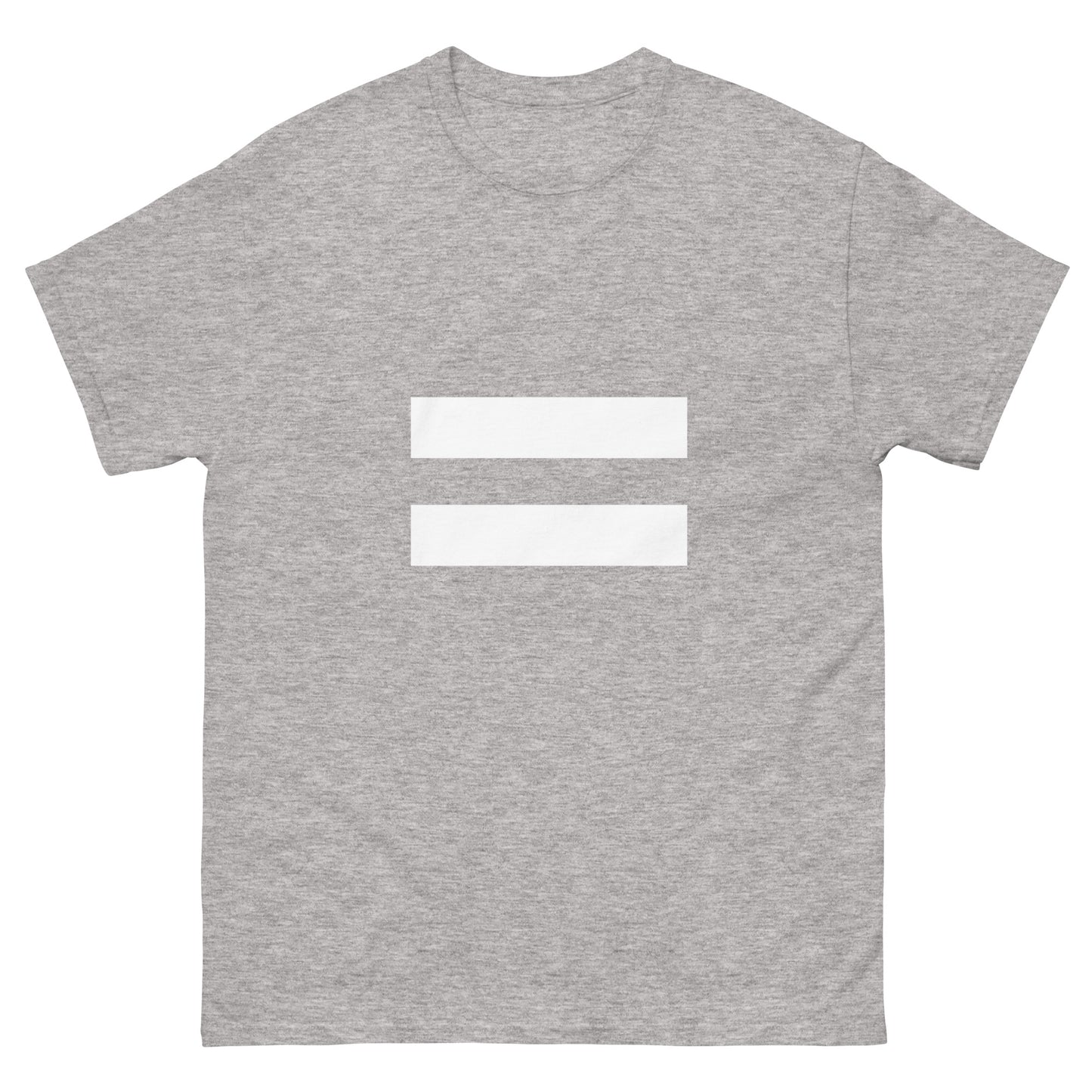 "Equal symbol WL" Men's classic tee