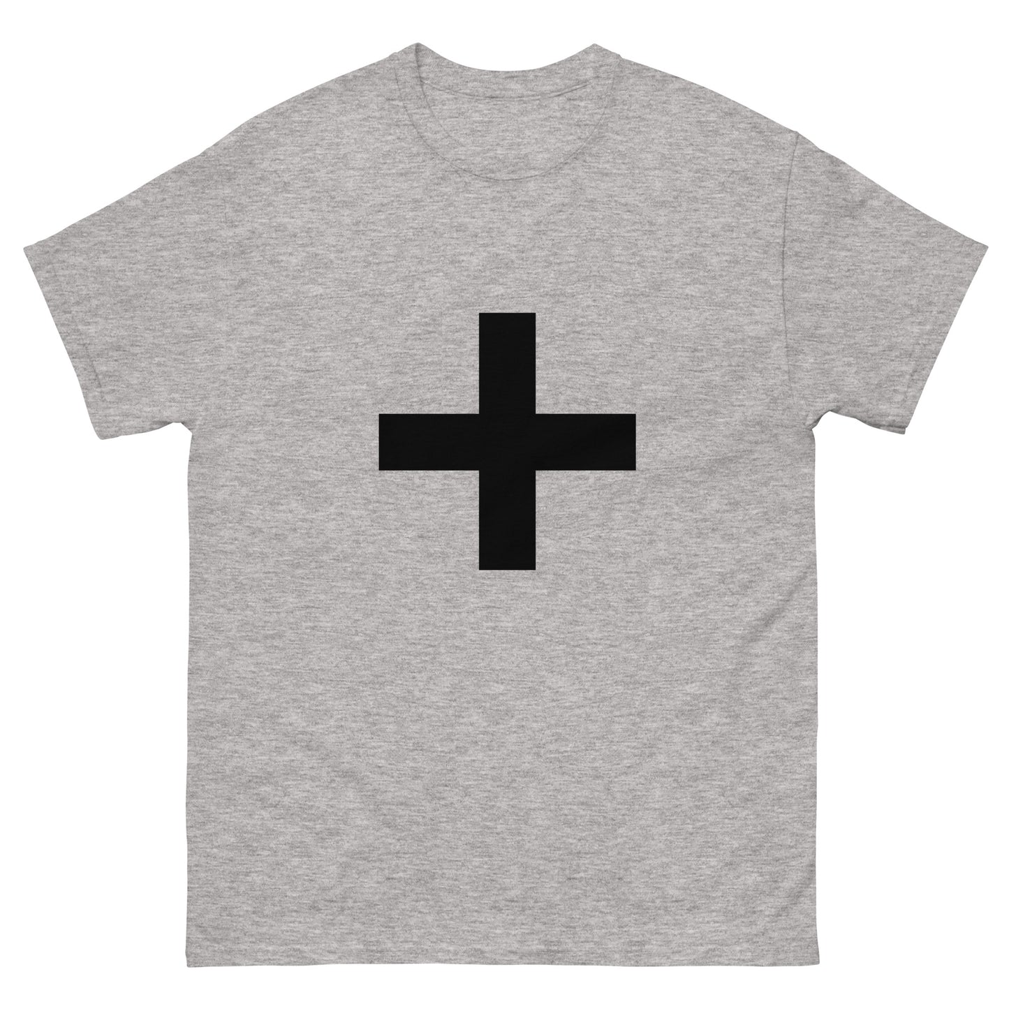 "Plus symbol BL" Men's classic tee