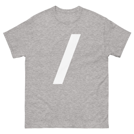 "Forward slash symbol WL" Men's classic tee