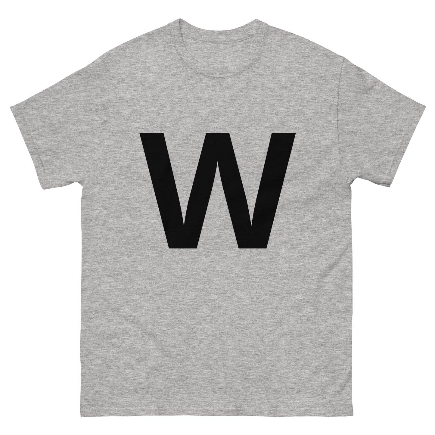 "W letter BL" Men's classic tee