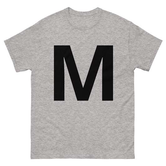 "M letter BL" Men's classic tee