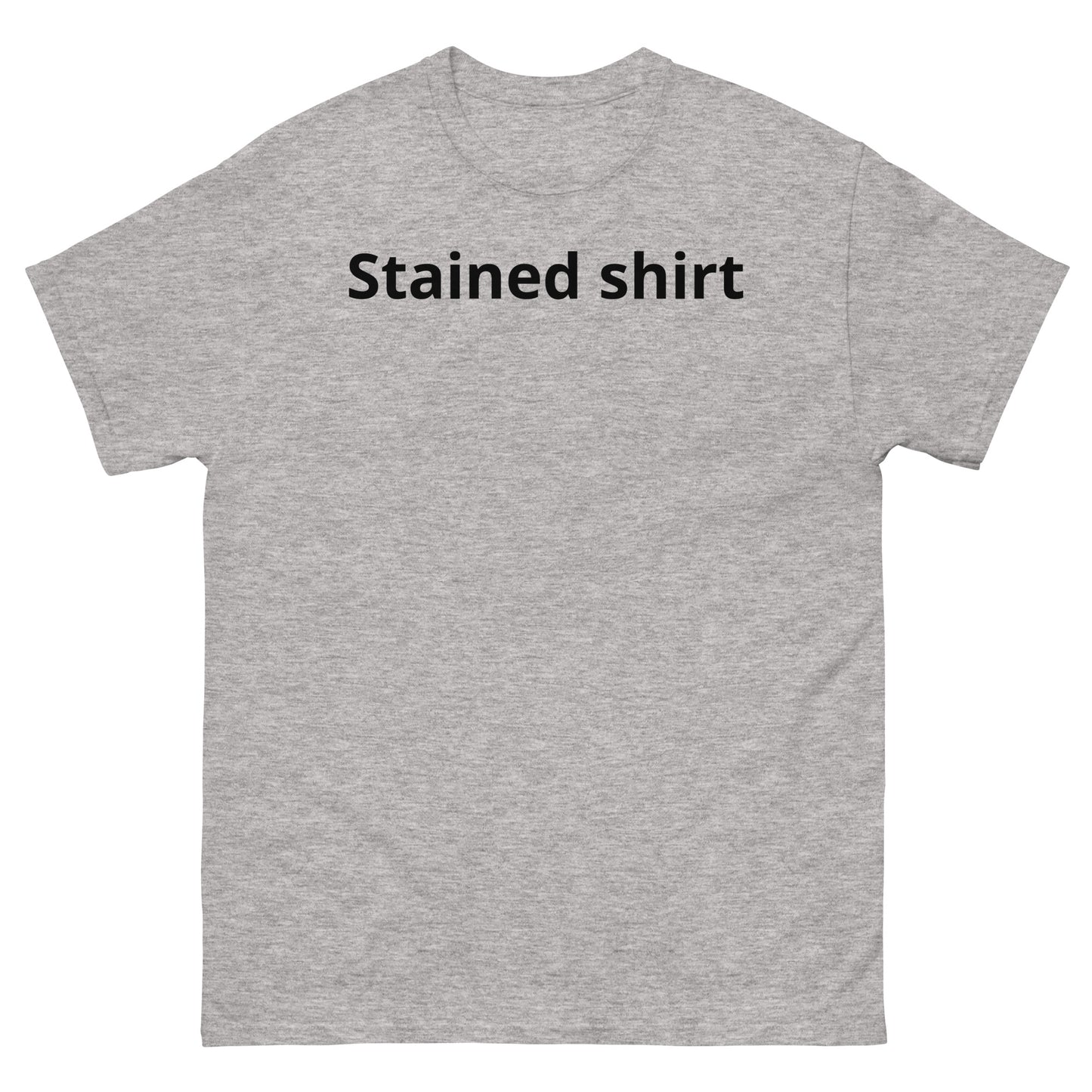 "Stained shirt BL" Men's classic tee