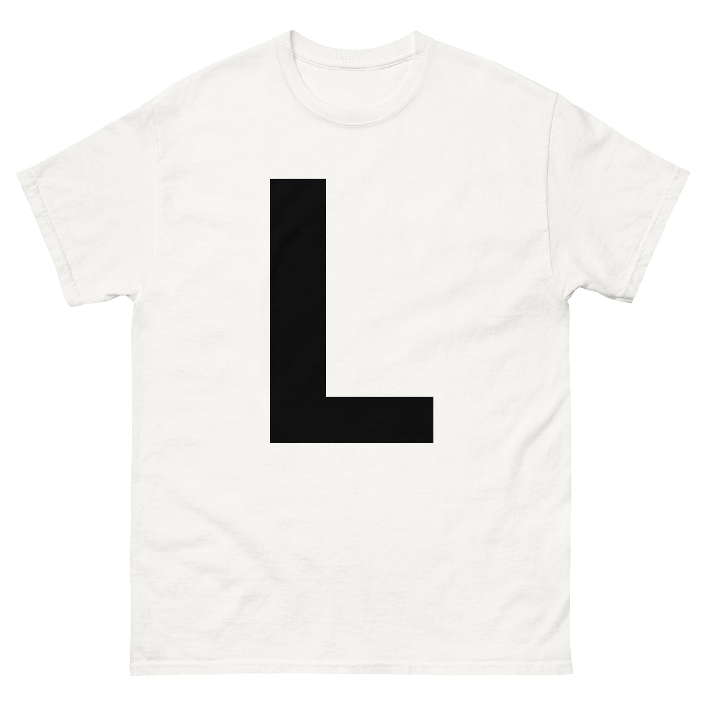 "L letter BL" Men's classic tee