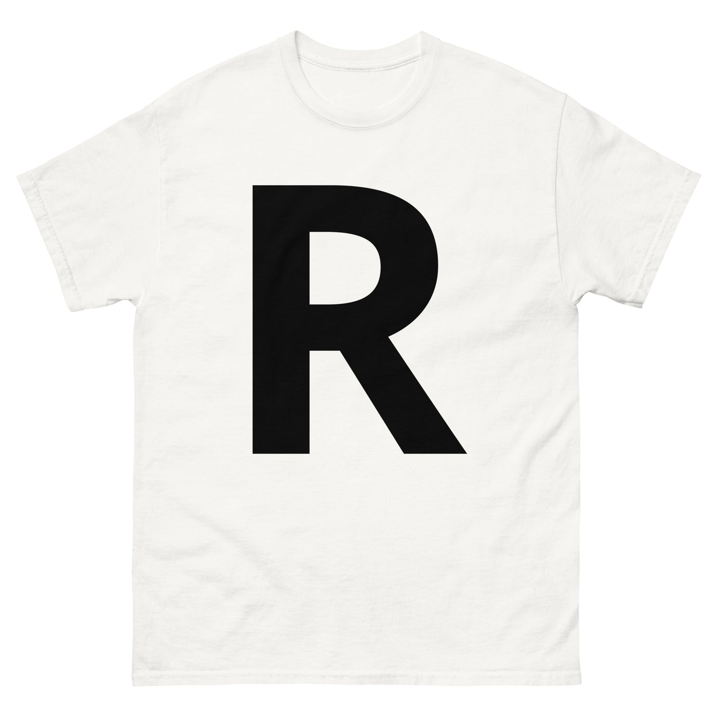 "R letter BL" Men's classic tee