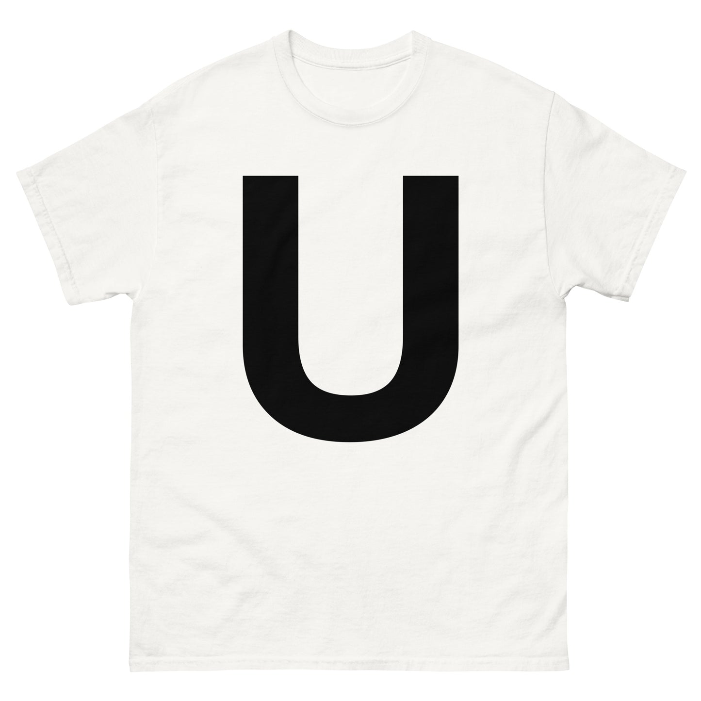 "U letter BL" Men's classic tee