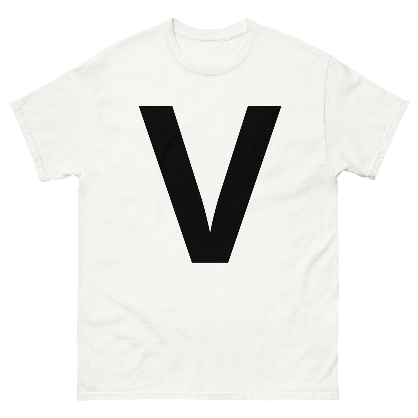 "V letter BL" Men's classic tee