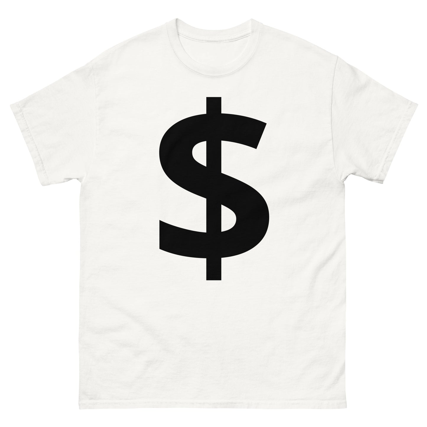 "Dollar symbol BL" Men's classic tee