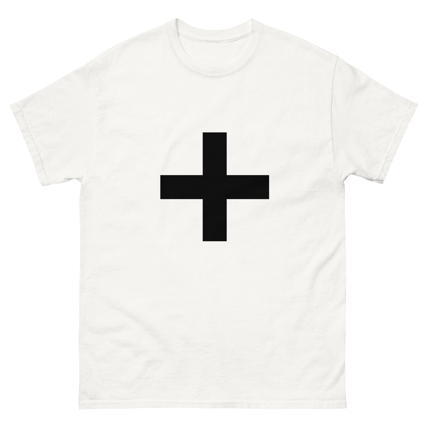 "Plus symbol BL" Men's classic tee