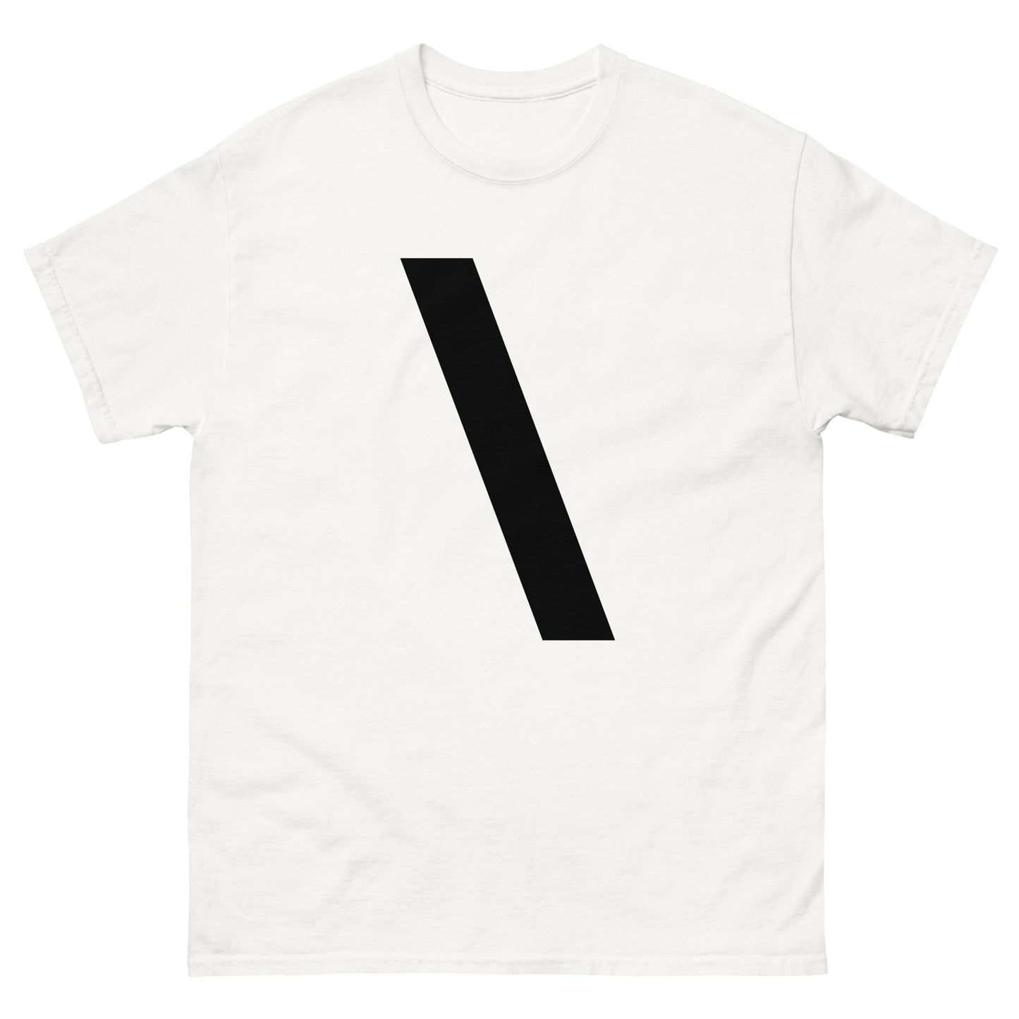 "Backslash symbol BL" Men's classic tee