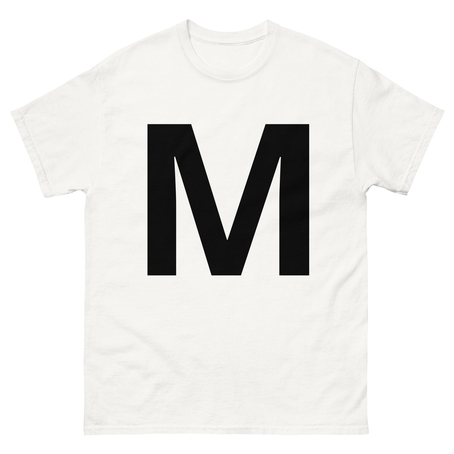 "M letter BL" Men's classic tee