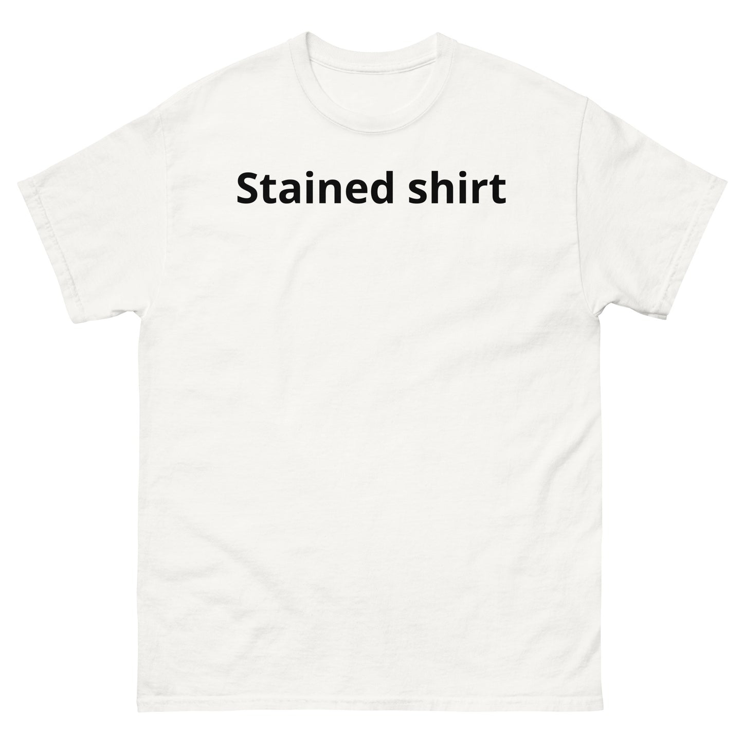 "Stained shirt BL" Men's classic tee