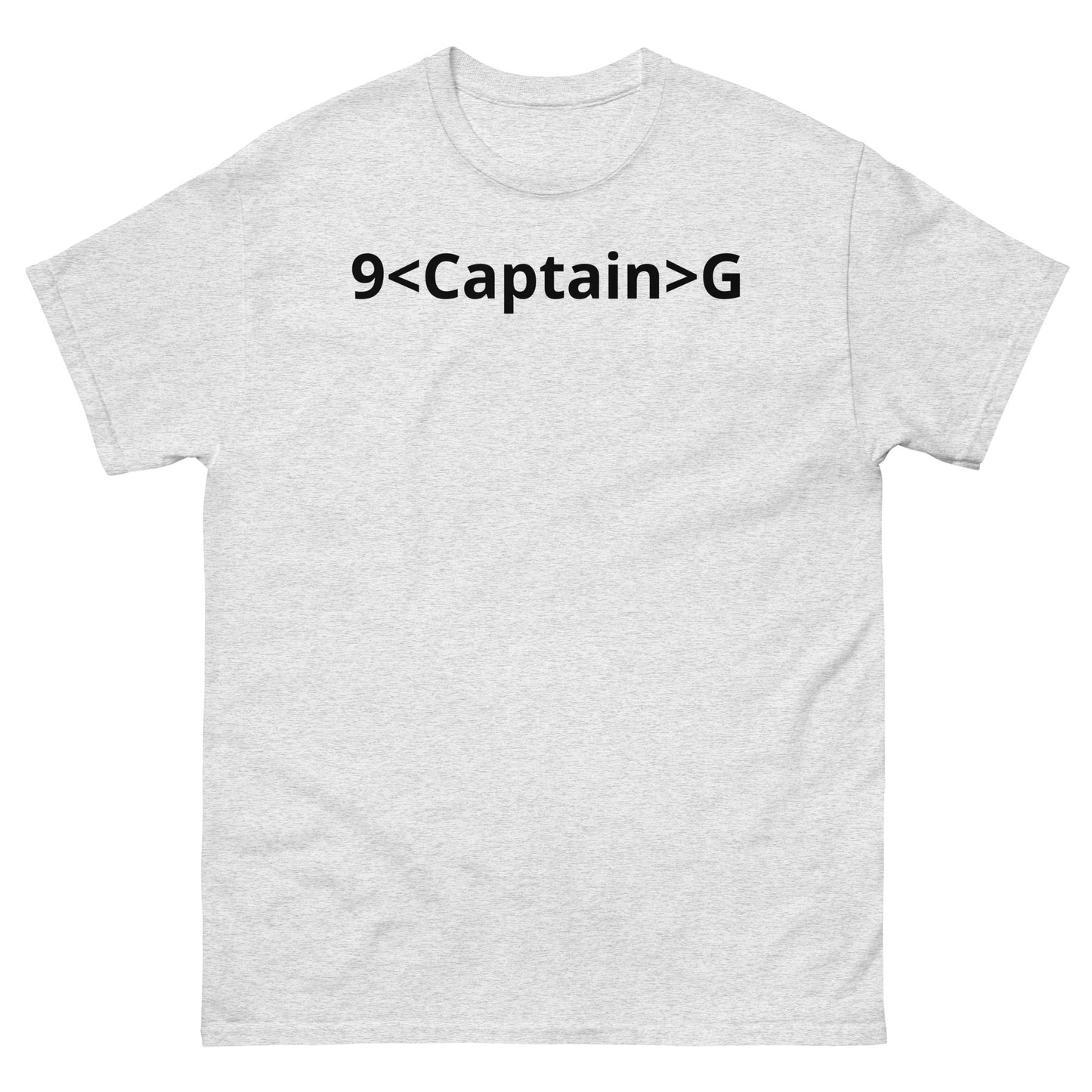 "9<Captain>G BL" Men's classic tee