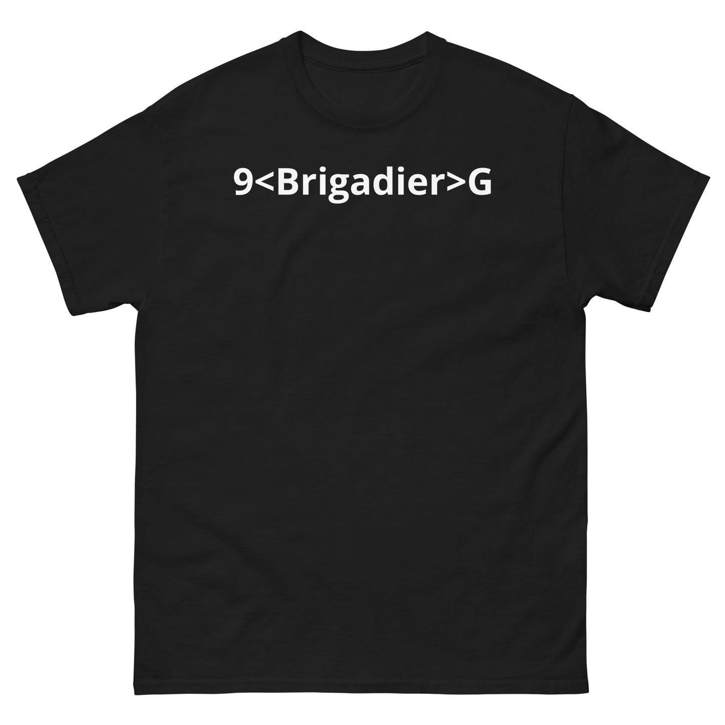 "9<Brigadier>G WL" Men's classic tee