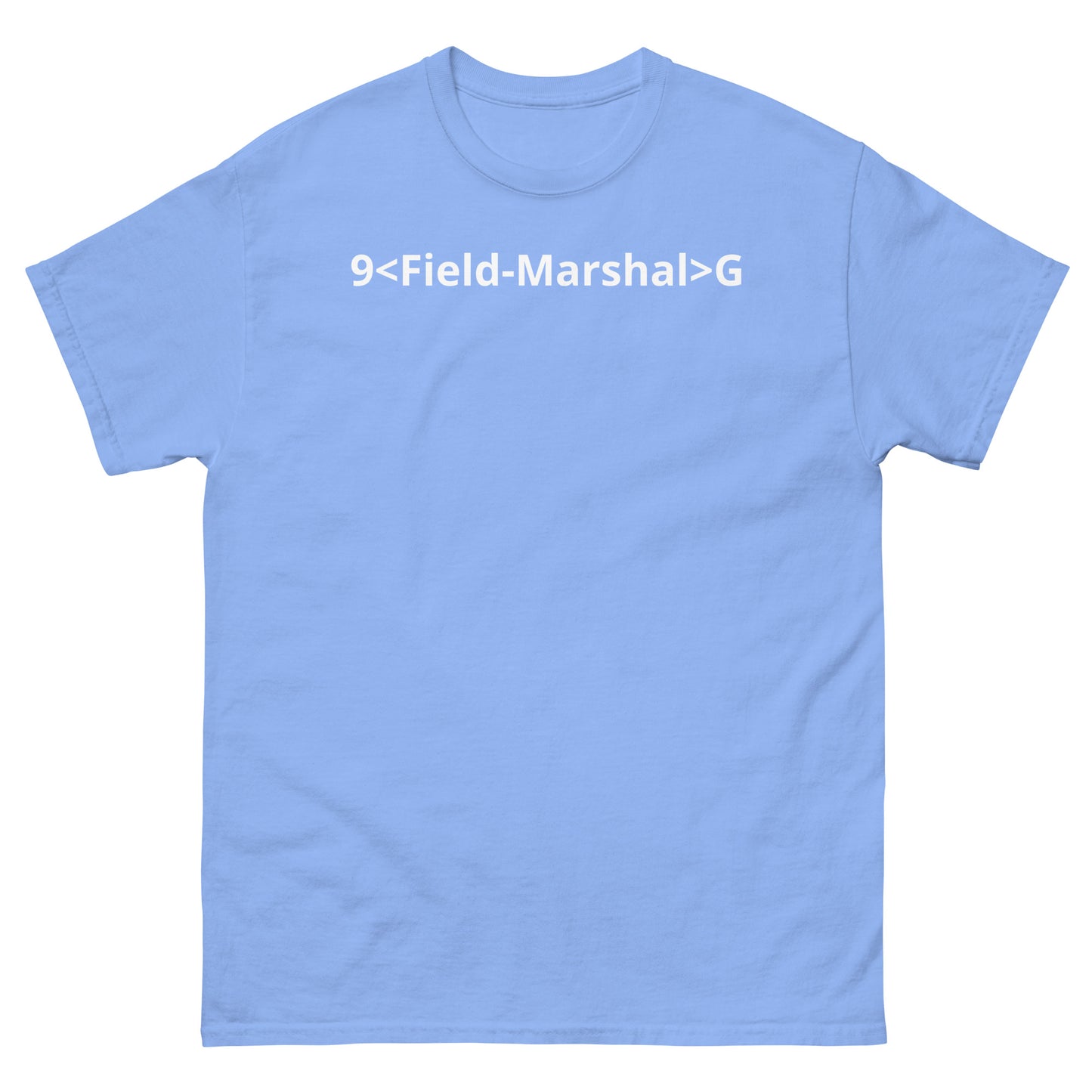 "9<Field-Marshal>G WL" Men's classic tee