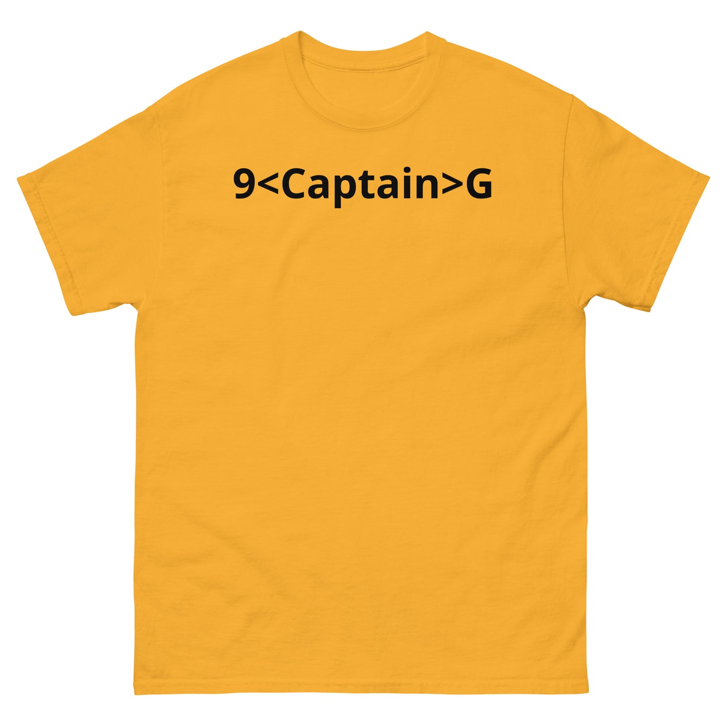 "9<Captain>G BL" Men's classic tee