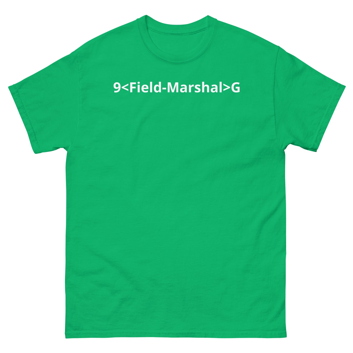 "9<Field-Marshal>G WL" Men's classic tee