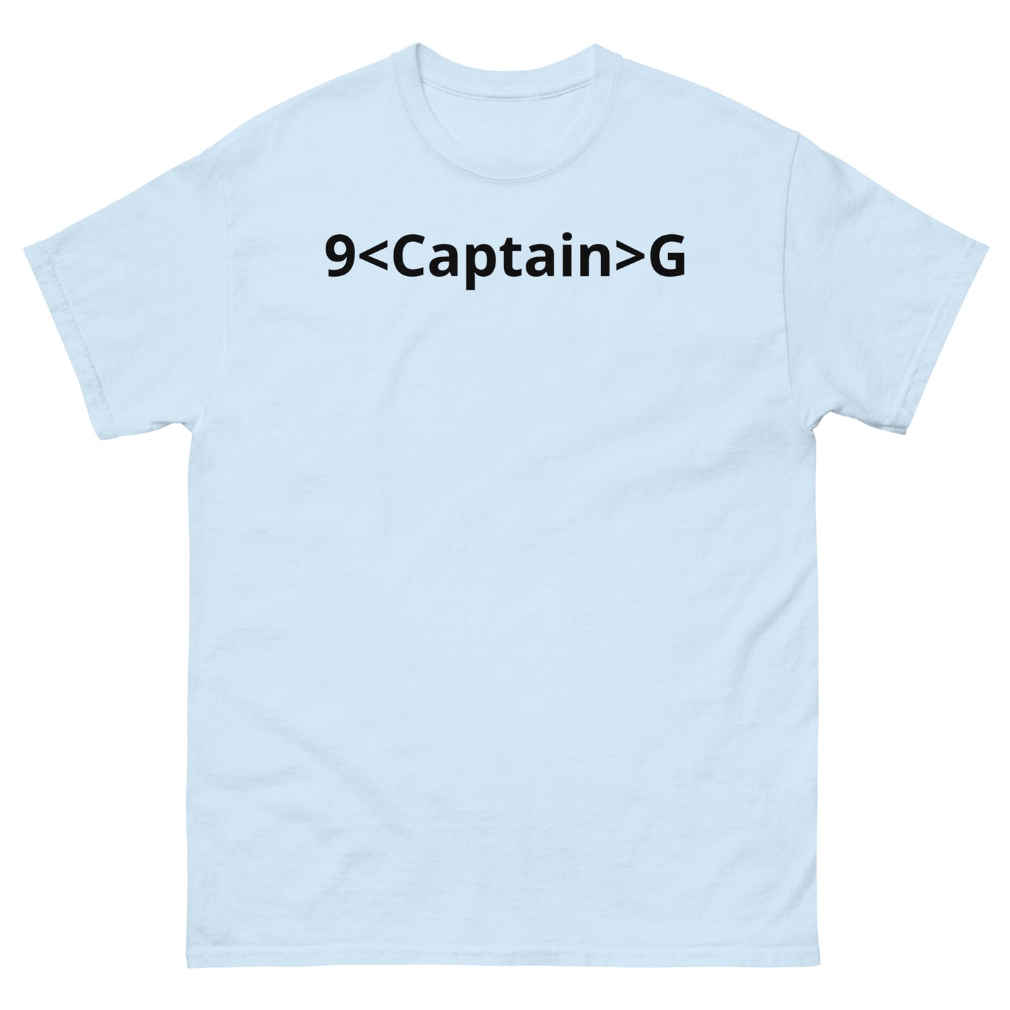 "9<Captain>G BL" Men's classic tee