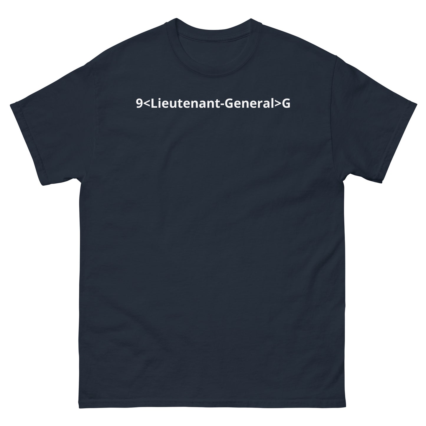 "9<Lieutenant-General>G WL" Men's classic tee