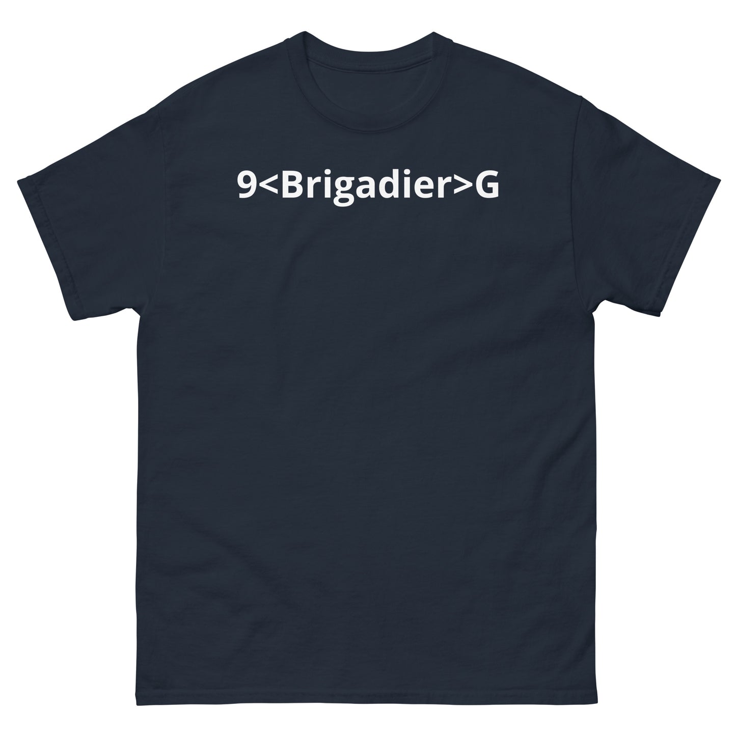 "9<Brigadier>G WL" Men's classic tee