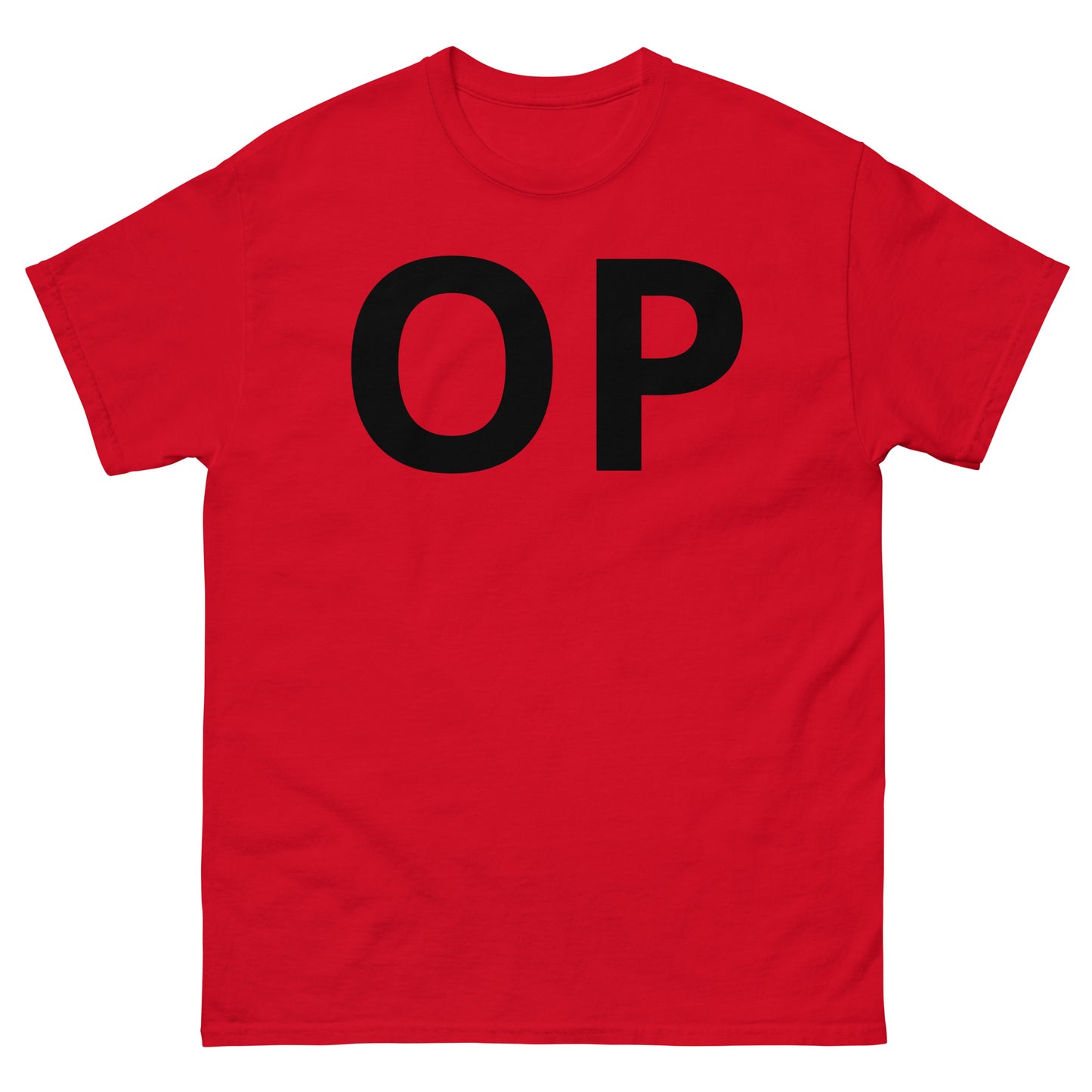 "OP BL" Men's classic tee